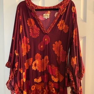 SOLD Nine Lives Bazaar mini dress in voodoo